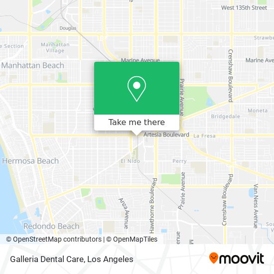 Mapa de Galleria Dental Care