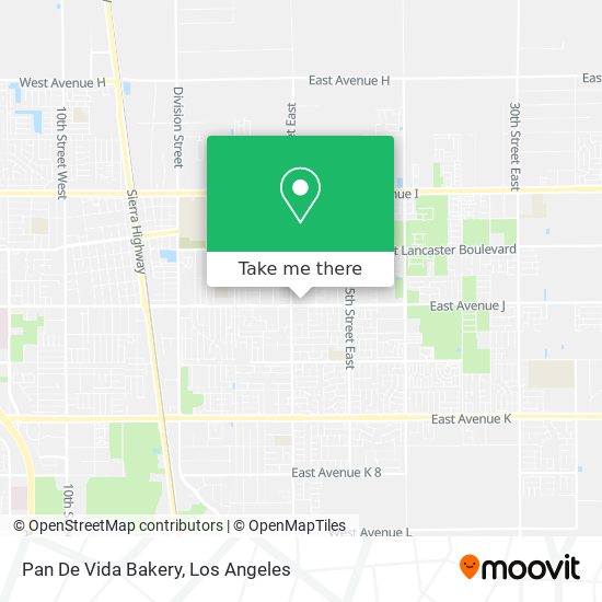 Mapa de Pan De Vida Bakery