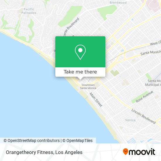 Orangetheory Fitness map