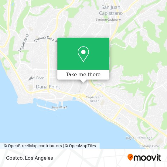 Mapa de Costco