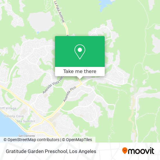 Gratitude Garden Preschool map