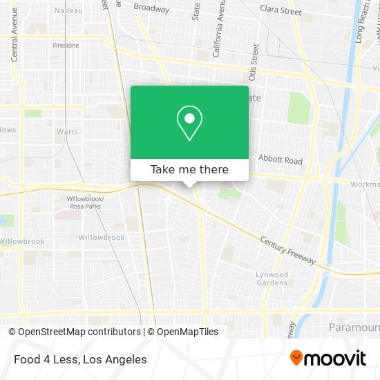 Food 4 Less map