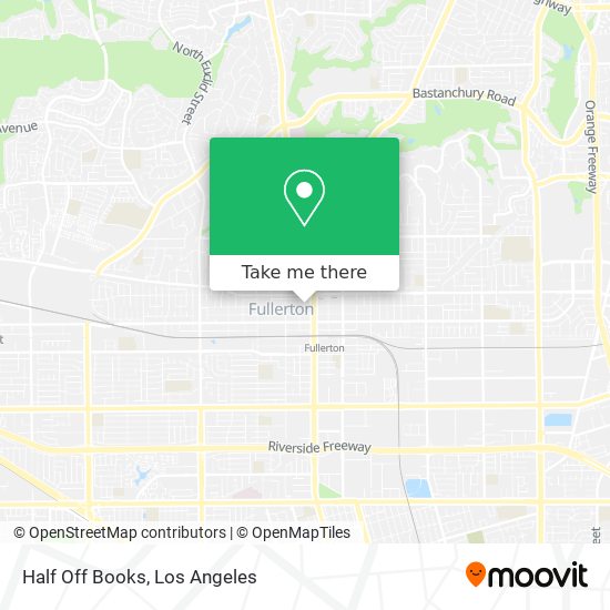 Mapa de Half Off Books