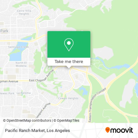 Pacific Ranch Market map