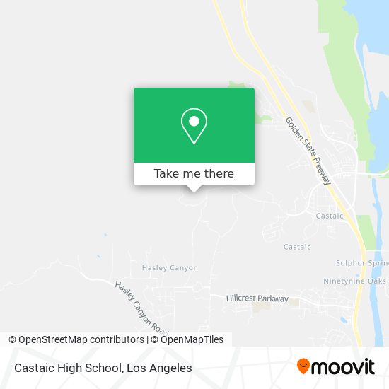 Castaic High School map