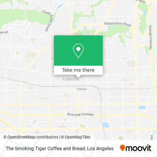 Mapa de The Smoking Tiger Coffee and Bread
