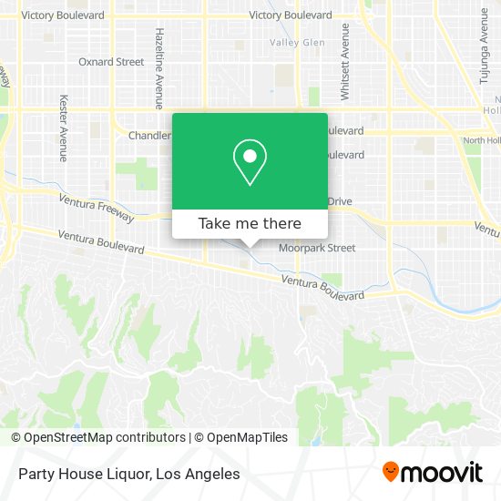 Party House Liquor map