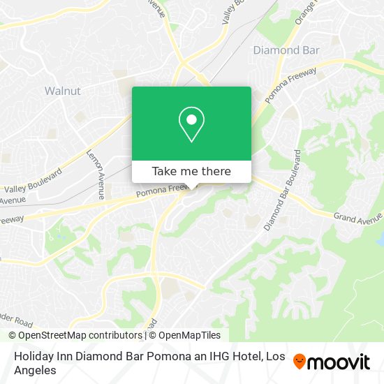 Mapa de Holiday Inn Diamond Bar Pomona an IHG Hotel