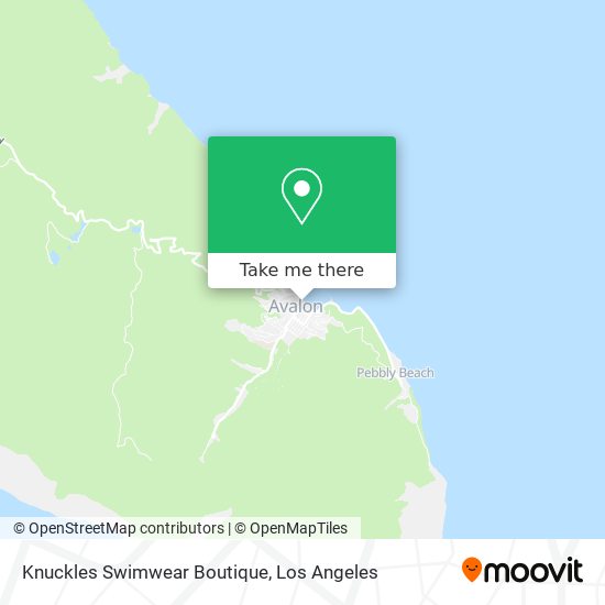 Mapa de Knuckles Swimwear Boutique