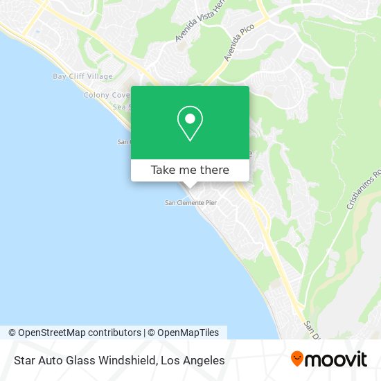 Mapa de Star Auto Glass Windshield