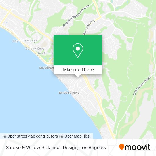 Smoke & Willow Botanical Design map