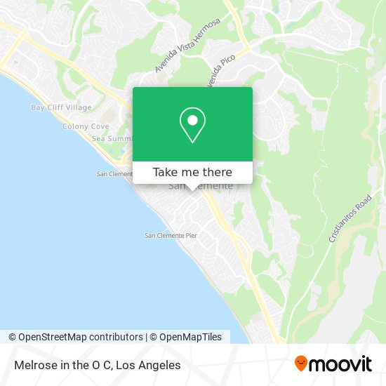 Melrose in the O C map
