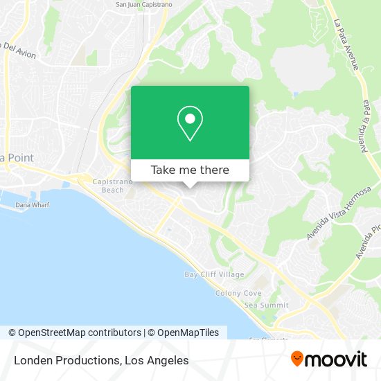 Mapa de Londen Productions