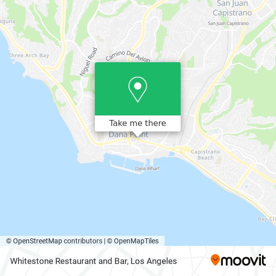 Mapa de Whitestone Restaurant and Bar