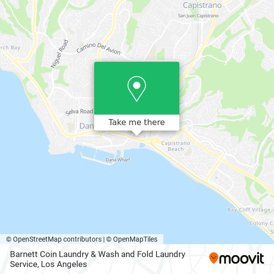 Mapa de Barnett Coin Laundry & Wash and Fold Laundry Service