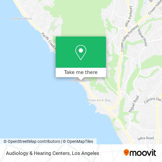 Audiology & Hearing Centers map