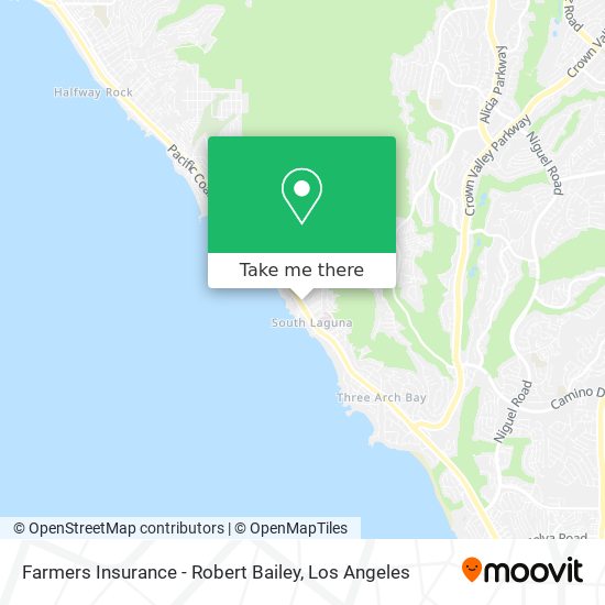 Mapa de Farmers Insurance - Robert Bailey