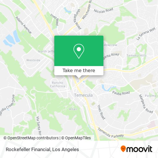 Mapa de Rockefeller Financial