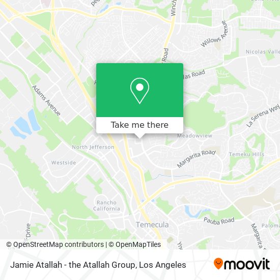 Jamie Atallah - the Atallah Group map