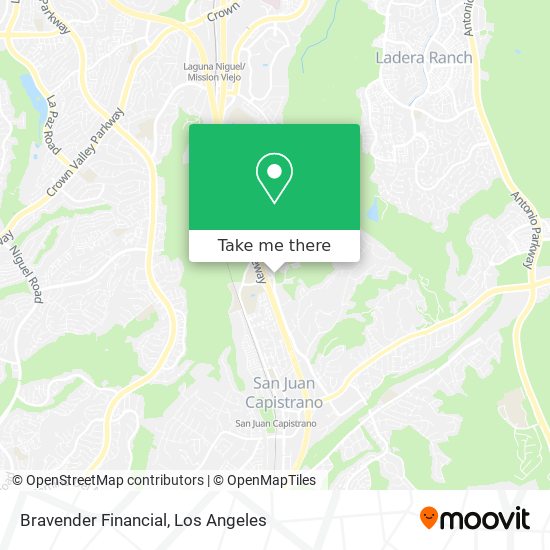 Bravender Financial map