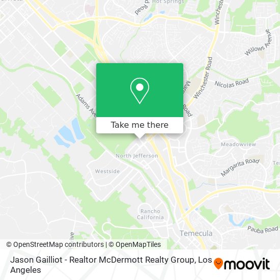Jason Gailliot - Realtor McDermott Realty Group map