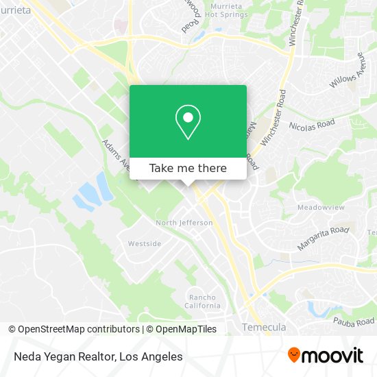 Neda Yegan Realtor map