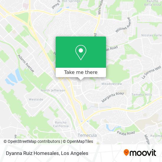 Dyanna Ruiz Homesales map