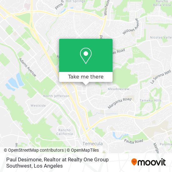 Paul Desimone, Realtor at Realty One Group Southwest map