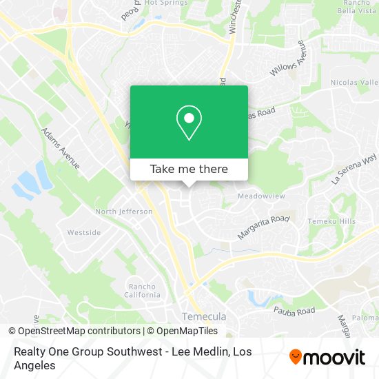 Realty One Group Southwest - Lee Medlin map