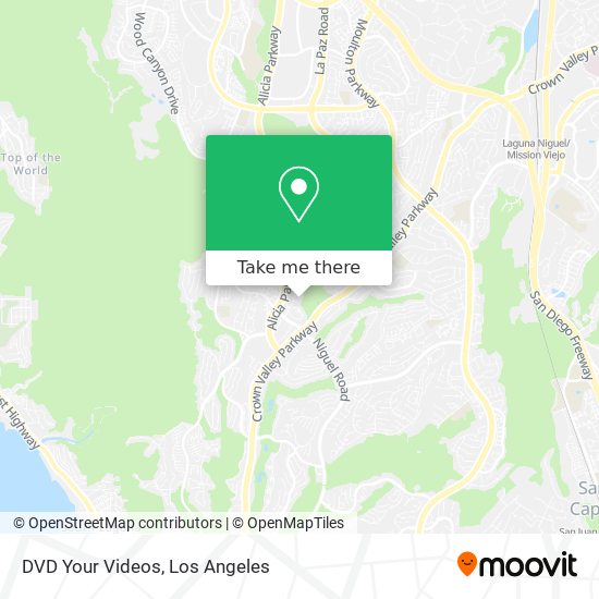 DVD Your Videos map