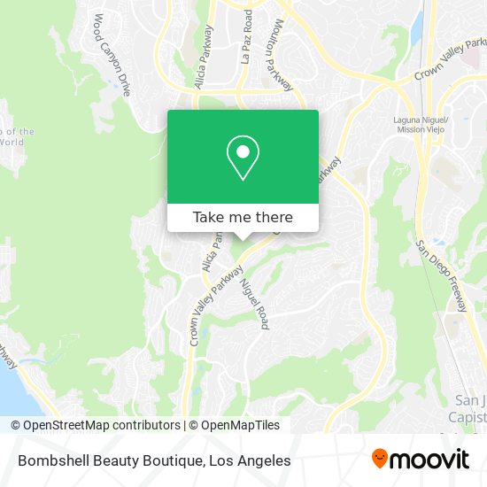 Bombshell Beauty Boutique map