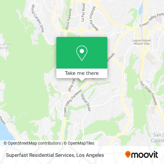 Superfast Residential Services map