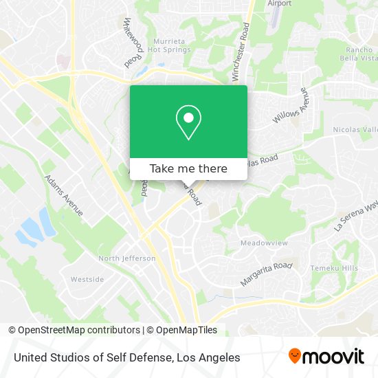 Mapa de United Studios of Self Defense