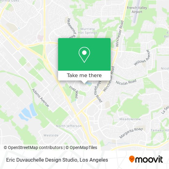 Mapa de Eric Duvauchelle Design Studio