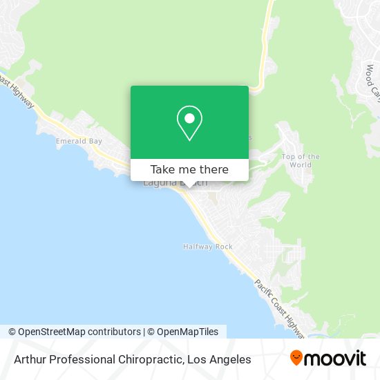 Arthur Professional Chiropractic map