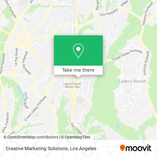 Mapa de Creative Marketing Solutions