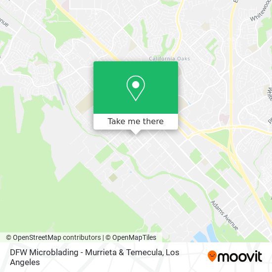 DFW Microblading - Murrieta & Temecula map