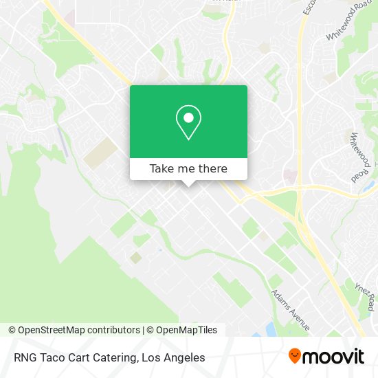RNG Taco Cart Catering map