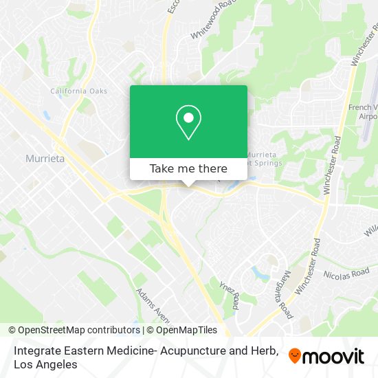 Mapa de Integrate Eastern Medicine- Acupuncture and Herb