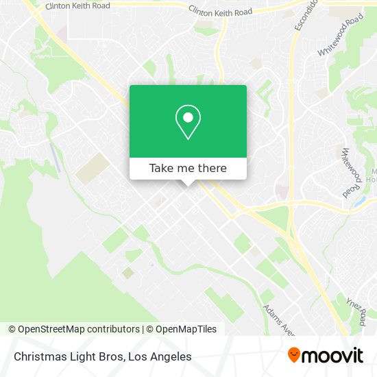 Christmas Light Bros map