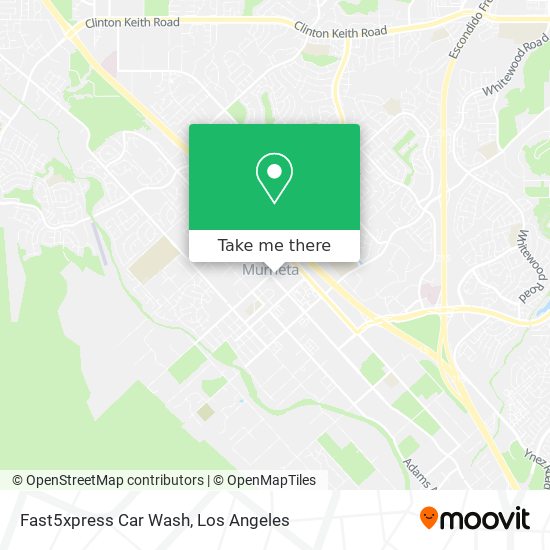 Fast5xpress Car Wash map