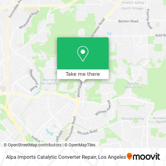 Alpa Imports Catalytic Converter Repair map