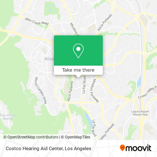 Costco Hearing Aid Center map