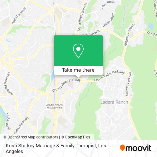Kristi Starkey Marriage & Family Therapist map