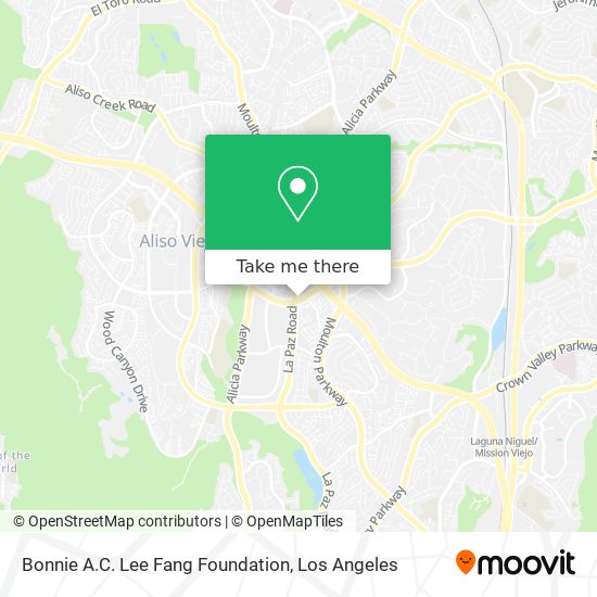 Mapa de Bonnie A.C. Lee Fang Foundation