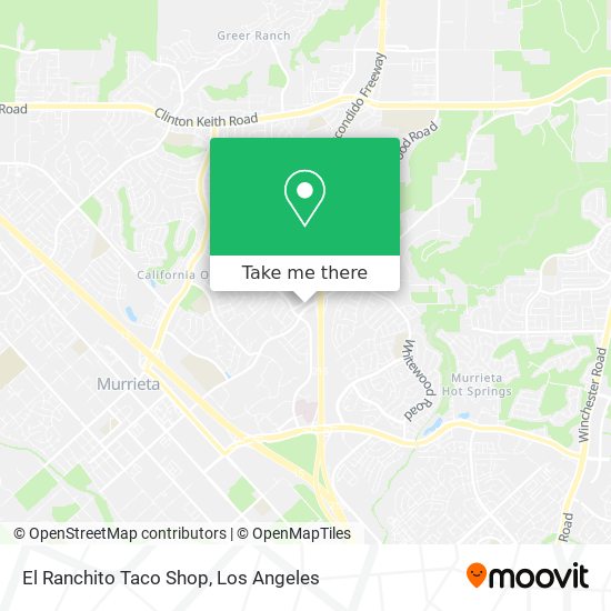 El Ranchito Taco Shop map