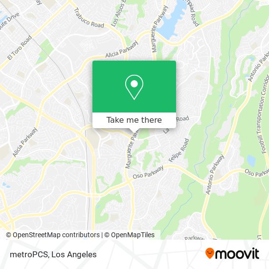 metroPCS map