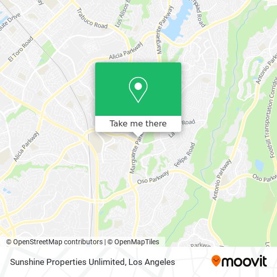 Sunshine Properties Unlimited map