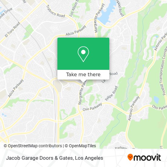 Jacob Garage Doors & Gates map
