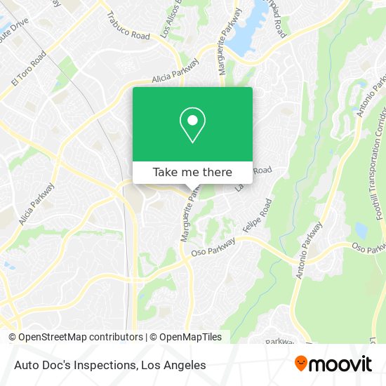 Auto Doc's Inspections map